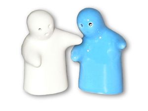 Salz & Pfeffer Geister blau/weiss