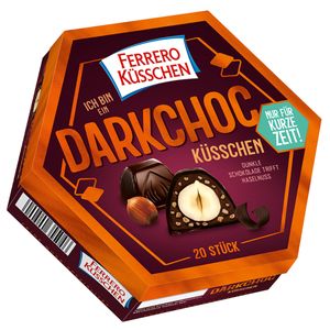 Ferrero Küsschen DarkChoc mit dunkler Schokolade Limited Edition 178g