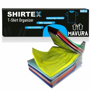 SHIRTEX organizér na tričká stohovateľný úložný vak na bielizeň sada 10 ks