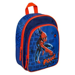 Undercover -Rucksack mit Spiderman Fronttasche