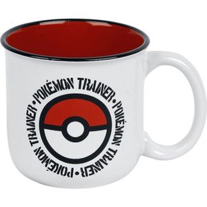 Keramik Tasse Trainer | Pokémon | 400 ml | Henkel-Becher Geschenkbox