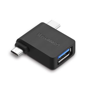 Ugreen Adapter OTG USB USB 3.2 Gen 1 (5Gbps) - USB Typ C / Micro USB