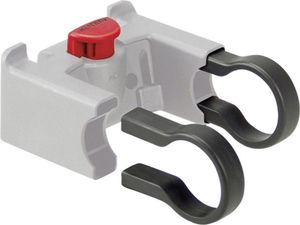 KLICKfix 0211GP Ersatzschelle für Lenkeradapter an Lenker im Ø 31,8 mm, schwarz (1 Paar)