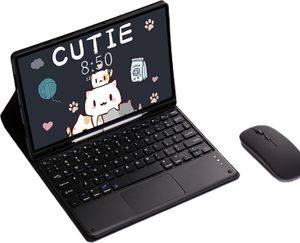INF Bluetooth-Tastatur- und -Maus-Set für Samsung Galaxy Tab Samsung Galaxy Tab S7+/S8+/S7FE 12,4 Zoll