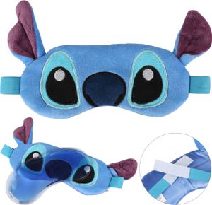 DISNEY Stitch Blau, weiche Augenbinde, Gel Augenmaske, Reise