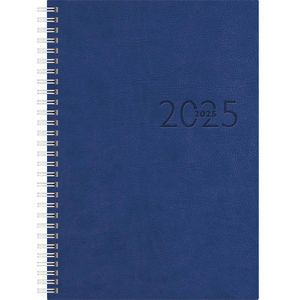 rido idé Buchkalender "studioplan int. Prestige" 2025 blau