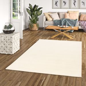 Natur Teppich Indo Gabbeh Ella Creme, Größe:160x230 cm