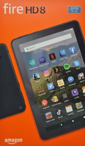 Amazon Fire HD 8 Tablet 2020 mit Alexa 20,32cm (8 Zoll) HD-Display 32 GB mit Spezialangeboten, Blau