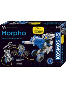 Kosmos 620837 Morpho - Der 3-in-1 Roboter Spielzeug Experimentierkasten
