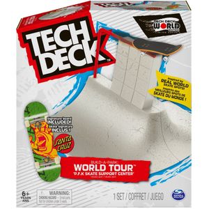 Tech Deck P.F.K Skate Support Center Rampe + Fingerboard Skateboard