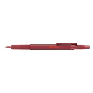 rOtring 600 Kugelschreiber | mittlere Spitze | Schwarze Tinte | Rot Schaft | nachfüllbar