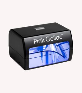 Pink Gellac Shellac LED-Lampe Trocknungslampe Hausmaniküre Schwarz