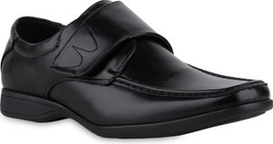 VAN HILL Herren Klassische Halbschuhe Business Elegante Schuhe 841419, Farbe: Schwarz, Größe: 40