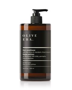 Olive Era Kondicionér na vlasy s bio olivovým olejem, mandarinkou , limetkou a bazalkou 500 ml