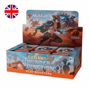 Wizards of the Coast Magic the Gathering Outlaws of Thunder Junction Play-Booster Display (36) englisch