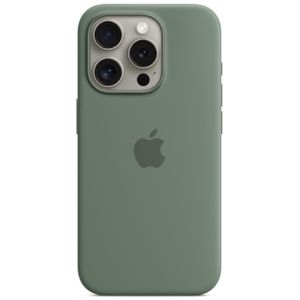 Apple iPhone 15 Pro Silikon Case mit MagSafe Zypresse iPhone 15 Pro