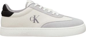 Calvin Klein Jeans Weiße Leinwand -Turnschuhe – 43