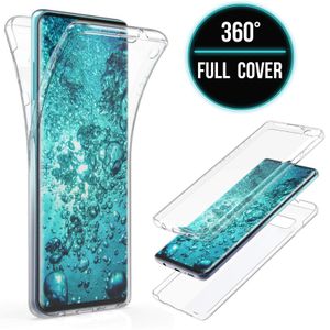 TPU Schutzhülle Samsung Galaxy S20 FE Full Body Handytasche 360 Rundumschutz Displayschutz Fullcover Handyhülle Silikon Case Transparent