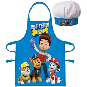 Fartuch dziecięcy Paw Patrol One Team z czapką