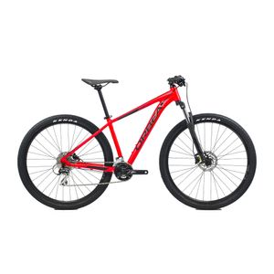 Orbea Herren Fahrrad MX 50 L MTB Hardtail, 16 Gang, 47 cm, 29", Rot - Schwarz