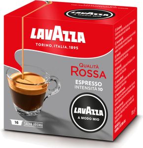 Kaffeekapseln LAVAZZA A Modo Mio Q. ROSSA 16 Kapseln