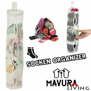 MAVURALiving Hänge Organizer Hängeaufbewahrung Hängeregal Socken Unterwäsche