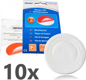 Selbstklebende Befestigungspads für Rauchwarnmelder – 10er Set