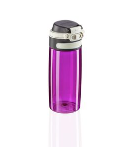 Trinkflasche Tritan Flip 550 ml purple