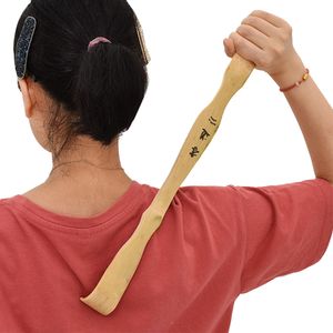 Holz Rückenkratzer Handheld Manuell Rücken Massagegerät Langer Rückenkratzer für Sofortige Linderung von Juckreiz