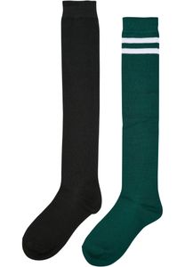 Dámske ponožky Urban Classics Ladies College Socks 2-Pack black/jasper - 39-42