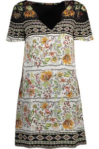 DESIGUAL Kleid Damen Textil Schwarz SF1660 - Größe: L