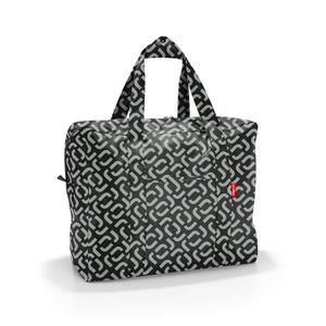 reisenthel mini maxi touringbag, nákupní taška, cestovní taška, taška na cesty, polyesterová tkanina, Signature Black, 40 L, AD7054