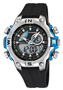 Calypso Watches K5586 Herrenuhr Alarm-Chrono analog-digital, Calypso Artikelnummer:K5586/2 Blau