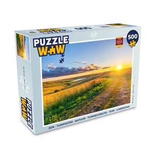 MuchoWow MuchoWow® Puzzle 500 ks Slunce - Příroda - Krajina