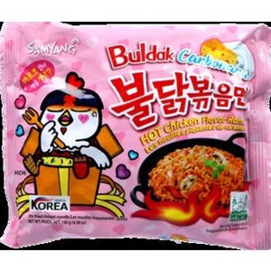 SamYang Buldak Carbonara Hot Chicken Flavour Instant Ramen 130g