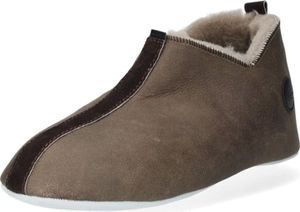 SHEPHERD Herren Lammfellhauschuh Henrik, stone oiled antique 47