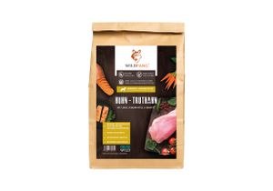 Wildfang Junior Premium Trockenfutter für Welpen mit 60% Huhn 6 kg, getreidefrei, glutenfrei, hypoallergen