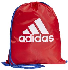 adidas Sportbeutel Turnbeutel SPORT PERFORMANCE GYM SACK Tasche rot blau