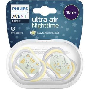 Philips Avent Ultra Air Nighttime Schnuller, 18M+ Farbe steht nicht zur Auswahl!!!