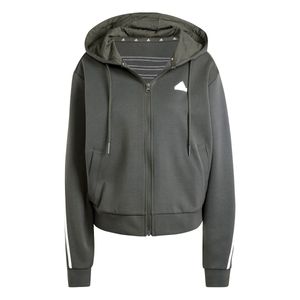 ADIDAS Future Icons 3-Streifen Kapuzenjacke Damen grau L