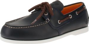 Timberland Cedar Bay Boat Shoe  - Herren klassische Bootsschuhe Leder Blau TB0A288M-019 , EU 42 US 8.5