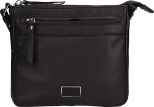 Dámská kožená crossbody kabelka