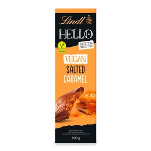 Lindt Vegan Salted Caramel mit salzigen Caramelstückchen 100g