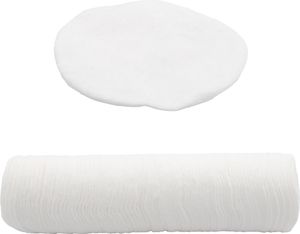 80x Wattepads Kosmetikpads Baumwolle Entfernung Pflege Watte Reinigung Weich Pads