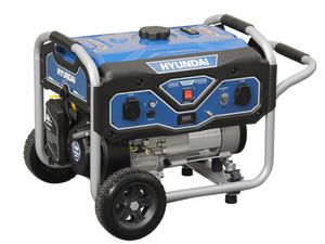 HYUNDAI Benzin Generator BG55051 (3.0 kW, 2 x 230V + 1 x 12V, Handstart, 7 PS)