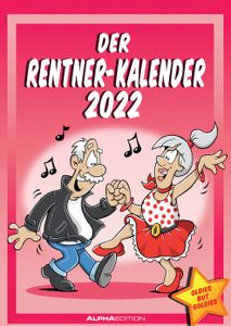AlphaEdition 102067 obrázkový kalendár Dôchodca Kalendár