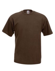 Valueweight Herren T-Shirt - Farbe: Chocolate - Größe: M