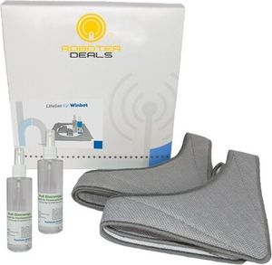 Roboter-Deals Zubehör-Set für Winbot W930 (2x Pad, 2 Spezialreiniger)