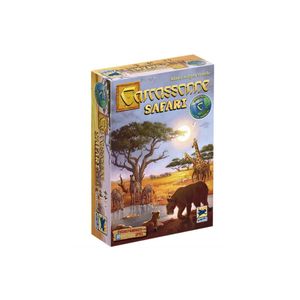 Hans im Glück Familienspiel Strategiespiel Carcassonne Safari HIGD0501
