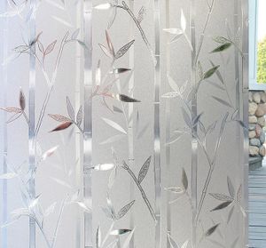 3D Fensterfolie Glasschirm Filmaufkleber Sichtschutzfolie Fenster Statisch Folie Selbsthaftend Privatsphäre Dekofolie Anti-UV für Zuhause oder Büro 44.5 x 200 cm